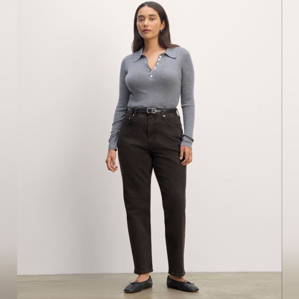 NWT Everlane Curvy Cheeky Sz 31 CROP